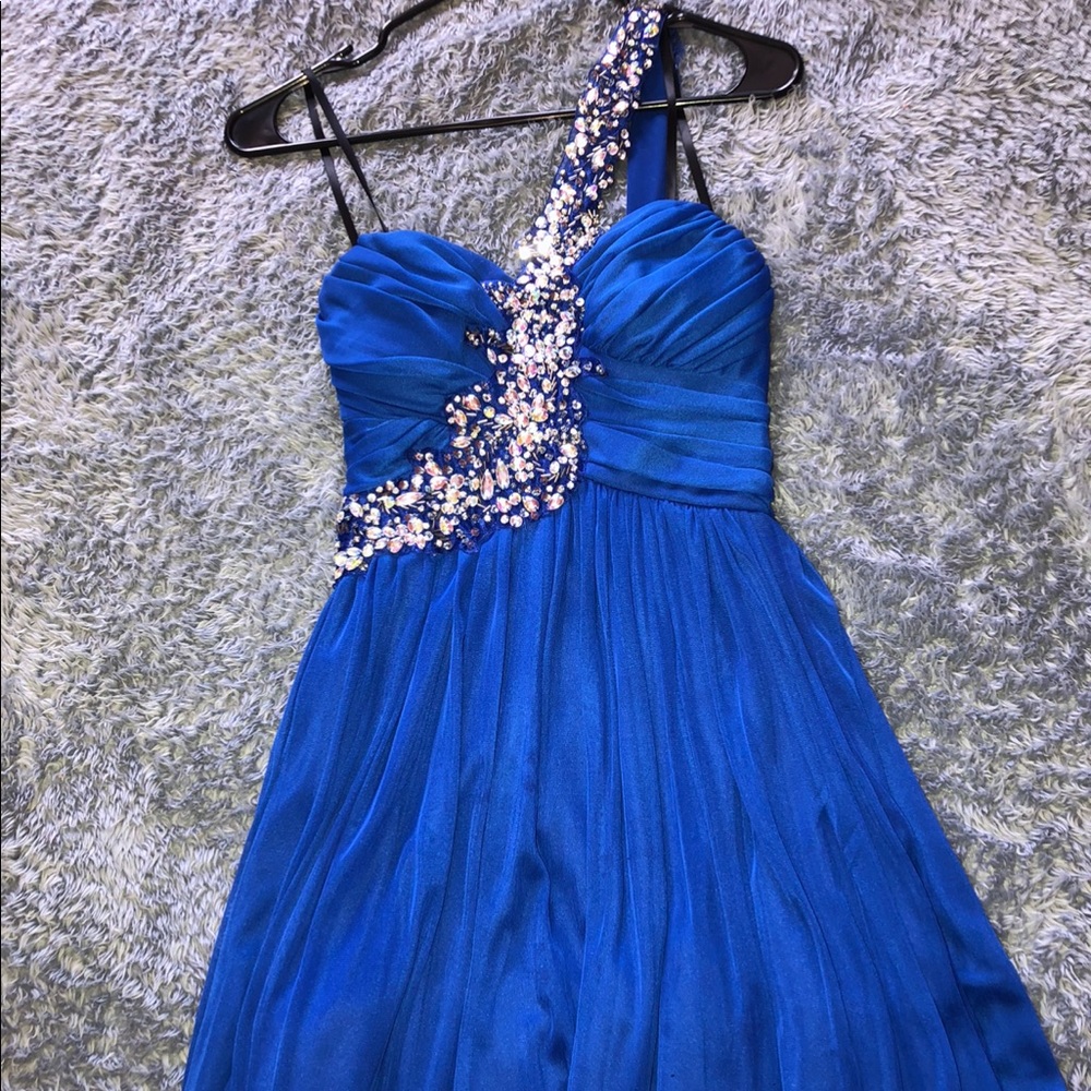 Elegant Blue Dress